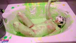 leda-gets-slimed-in-her-very-first-gunge