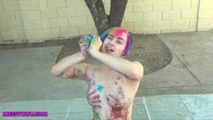 spectra--rainbow-hair-model-has-her-1st_
